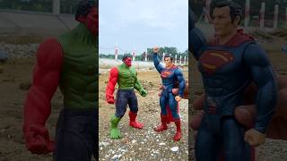 HULK AND SUPERMAN REVENGE ON VENOM  MARVEL TOYS [upl. by Silma]