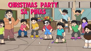 Christmas Party sa PINAS  Pinoy Animation [upl. by Neau99]