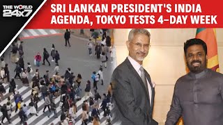 Sri Lankan Presidents India Agenda Tokyo Tests 4Day Week Bitcoin Surges To Record 106000 [upl. by Joel]