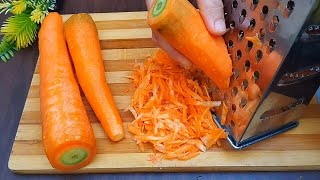 Carotte Râpée ‼️ Recette Facile Pour Profiter Du Bon Goût 👌😋😋😋Grated Carrot Recipe [upl. by Ardis]