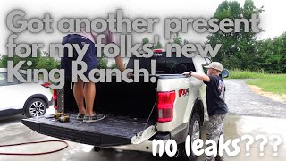 F150 King Ranch Gets a New Bed Cover [upl. by Berton353]