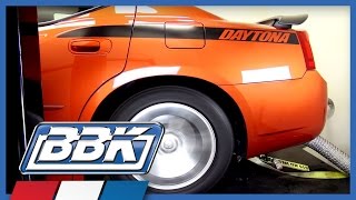 Hemi 57L Dodge Challenger Charger Magnum Chrysler 300 Shorty Exhaust Headers Install amp Dyno Test [upl. by Haleak]