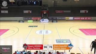 Depant GIESSEN 46ers Rackelos vs Ahorn Camp BIS Baskets Speyer [upl. by Eniron]