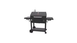 CharGriller 329in Black Powder Coat Charcoal Grill [upl. by Asiruam586]