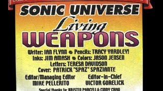 Sonic Universe 1 Comic Drama  Living Weapons [upl. by Saylor]