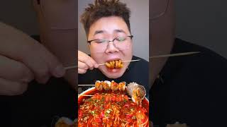 ASMREating Delicious Chinese Spicy Seafooddelicious asmreating eatingsounds viral shorts p112 [upl. by Berti]