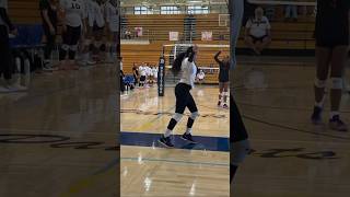 I got lucky with 2 Hits siennarivera carondelethighschool volleyball [upl. by Christina]