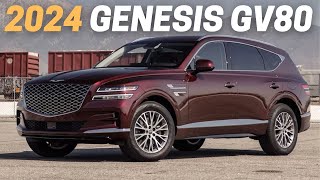 2024 Genesis GV80 10 Things You Need To Know [upl. by Zales]