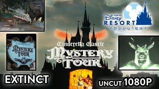 Cinderella Castle Mystery Tour  Tokyo Disneyland 1080p UncutExtinct [upl. by Samul]