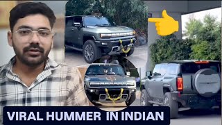 Viral Hummer EV In india HUMMER EVhummer hummerev [upl. by Erialc]