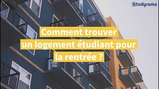 Comment trouver un logement étudiant à la rentrée [upl. by Oric]