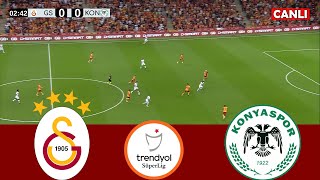 GALATASARAY KONYASPOR MAÇI CANLI İZLE [upl. by Tyoh]