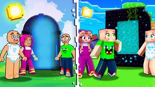 ROBLOX DAYCARE KIDS IN MINECRAFT  MINECRAFT ANIMATION [upl. by Silecara668]