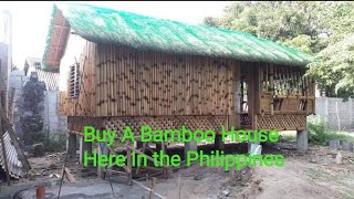 Buying a Bamboo House in the Philippines 20k 48k peso [upl. by Doykos13]