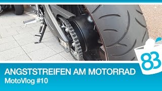 Angststreifen beim Motorrad  MotoVlog 10 [upl. by Krebs]