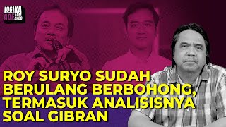 Ade Armando ROY SURYO SUDAH BERULANG BERBOHONG TERMASUK ANALISISNYA SOAL GIBRAN I LAA [upl. by Lem]