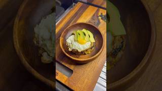 🥑Avocado Tuna Fried Rice shorts [upl. by Allemat]