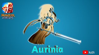 How To Breed Aurinia  Monster Legends [upl. by Three469]