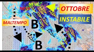 METEO  ALTA PRESSIONE FINO A MERCOLEDI POI INSTABILITA CON MALTEMPO ANCHE INTENSO [upl. by Abita]