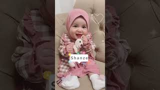 Islamic babies names and their cute meanings islamicposts shorts muslim islamicbayan babynames [upl. by Elacim80]