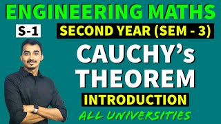 CAUCHY THEOREM  S1  CAUCHY INTEGRAL THEOREM  COMPLEX INTEGRAL  ENGINEERING MATHS [upl. by Artcele]