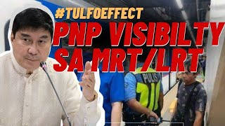 PNP uniformed personnel sa lahat ng istasyon ng MRT [upl. by Moria]