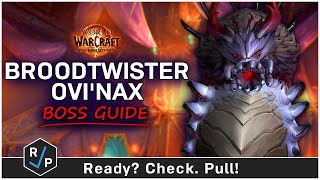 Broodtwister Ovinax Boss Guide  Nerubar Palace  HeroicNormal  The War Within Raid 110 [upl. by Dnallor967]