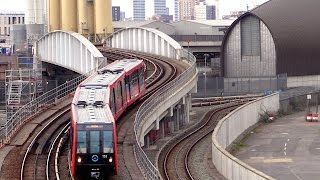 London DLR Tube Overground [upl. by Eemiaj855]