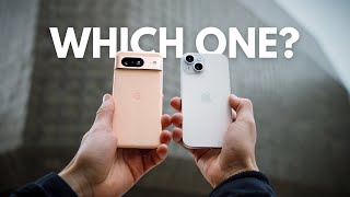 Pixel 8 vs iPhone 15  The Best Camera is Here [upl. by Funda]