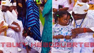 Queen Naomi celebrate Ooni of ife and prince Tadenikawo and Ooni wives reacts [upl. by Groos346]