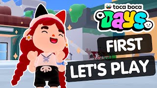 TOCA BOCA DAYS 😍 First lets play 💖 How to play [upl. by Anauqcaj]