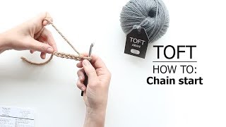 How To Chain Start  TOFT Crochet Lesson [upl. by Ecniv]