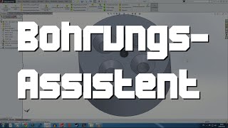 Solidworks Tutorial 15 Bohrassi [upl. by Einnim]