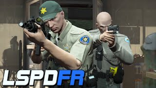 GTA 5 LSPDFR 75  Shots Fired In Sandy Shores  SASP 21 Expedition [upl. by Joung]