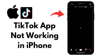 How to Fix TikTok App Not Working in iPhone 2023 [upl. by Aztin61]