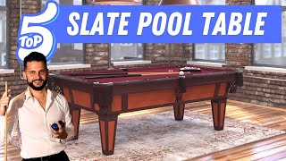 Top 5 Best Slate Pool Tables for Your Game Room in 2024 [upl. by Gerta128]