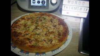 MASA PIZZA ESTILO TELEPIZZA RECETAS THEMOMIXTM5 [upl. by Ahmar]