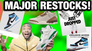 JORDAN 4 X SB PINE GREEN RESTOCKS MAJOR RESTOCKS COMING SOON [upl. by Gruchot650]