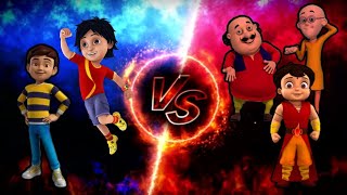 Rudra amp shiva vs Bheem amp Motu amp Patlu  Hardcore backstage Tornado tag team match [upl. by Aynek]