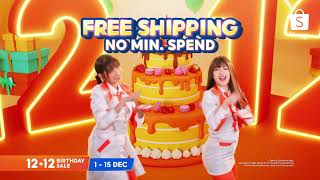 🎂 Celebrate Shopee 1212 Birthday Sale 🎂 [upl. by Darrelle8]