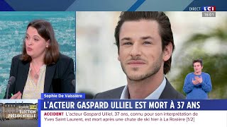 Lacteur Gaspard Ulliel est mort à 37 ans [upl. by Ydnir571]