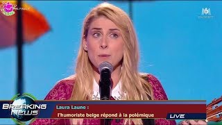 Laura Laune  lhumoriste belge répond à la polémique [upl. by Hughie]