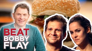 Beat Bobby Flay Burgers Challenge  Full Episode Recap  S1 E6  Food Network [upl. by Cost261]