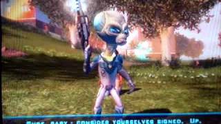 Destroy All Humans 2 Cult of Arkvoodle  Shama Llama Slips Up [upl. by Huppert577]