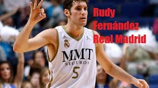 Rudy Fernández Real Madrid mix [upl. by Madelyn921]