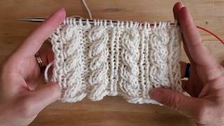 Tutoriel Tricot  Torsades sans aiguille à torsade [upl. by Beker]