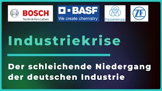 Industriekrise in Deutschland  Warum die Jobs schneller verschwinden als gedacht wirtschaft [upl. by Canotas]