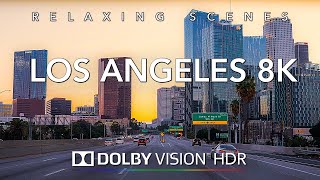 Driving Every Freeway in Los Angeles without Traffic in 8K HDR Dolby Vision [upl. by Kosel35]