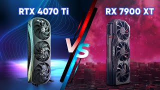 RTX 4070 Ti Vs AMD RX 7900 XT  Who Wins [upl. by Krid]