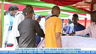 LIFE CELEBRATION OF THE LATE MAMA DORIS AKOTH PEDHA [upl. by Blatman]